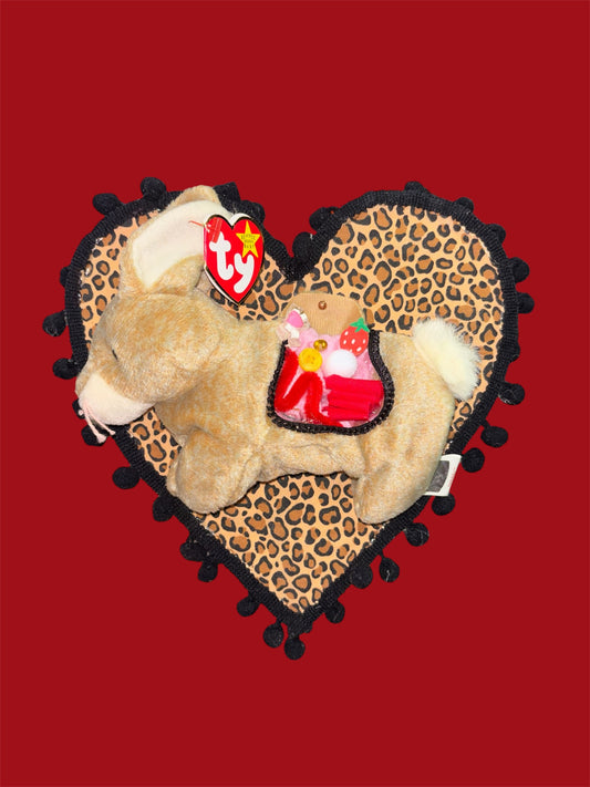 Leopard print Bunny dissection