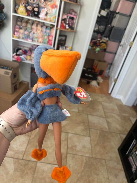 Pelican Baddie Bird Doll