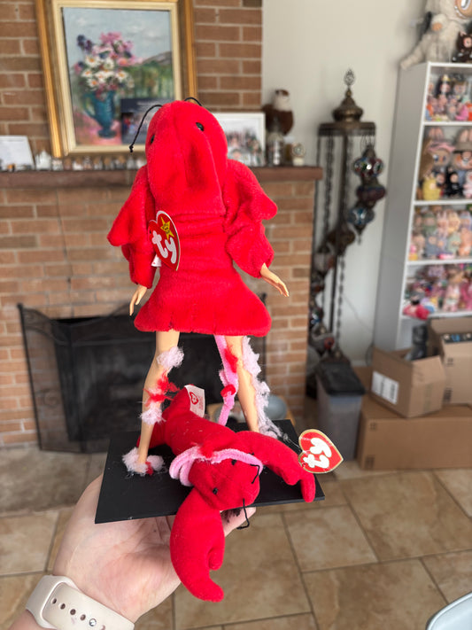 Biblically accurate lobster birth doll