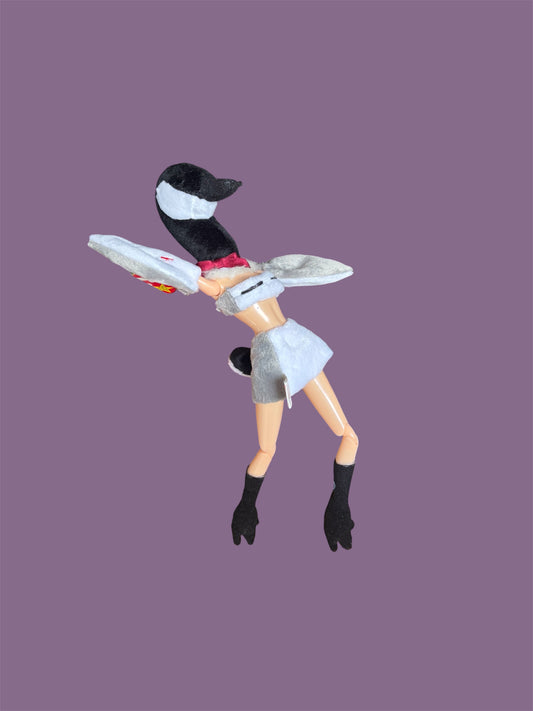 Goose Baddie Bird Doll