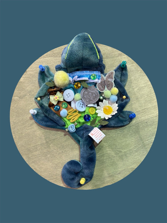 Green and Blue Chameleon Dissection