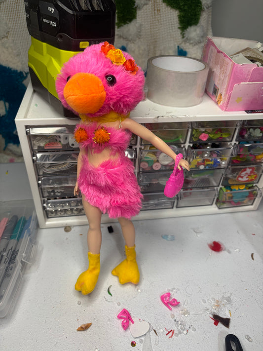 Pink duck Baddie Bird