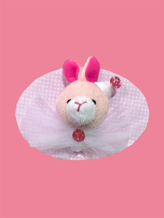 Pink bunny mini taxidermy