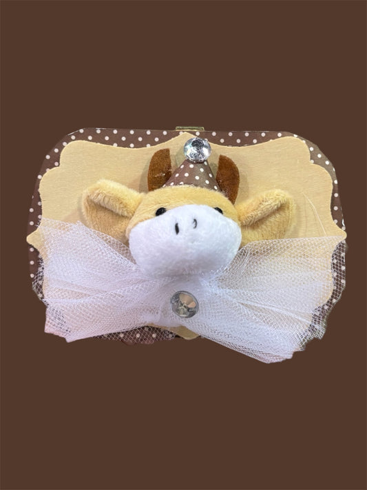 Goat mini plush taxidermy