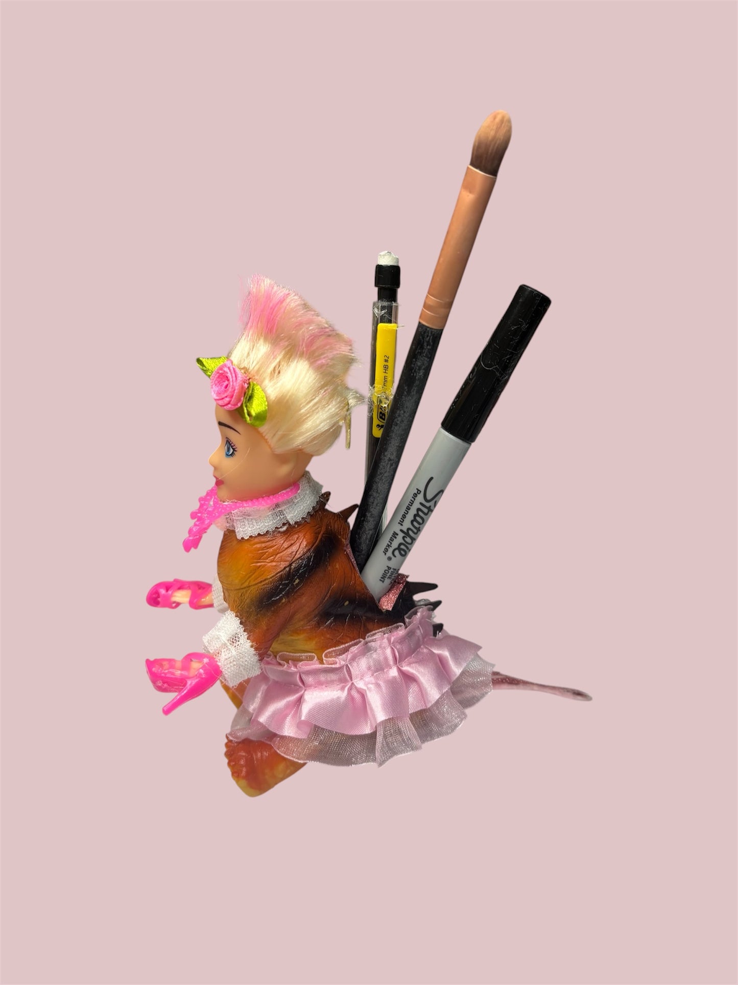 Very normal pencil holder