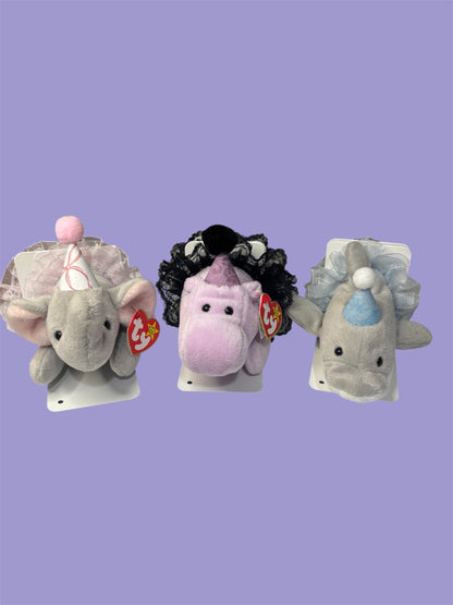 Purple Hippo Bookends!