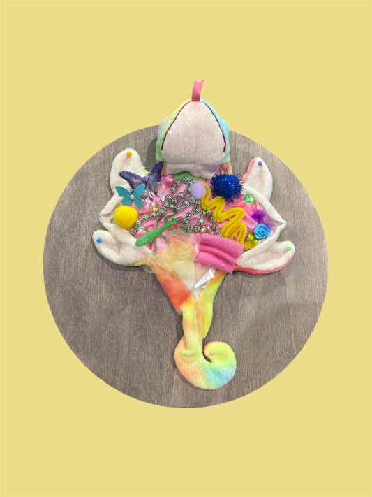 Chameleon Plush Dissection Wall hanging  ￼