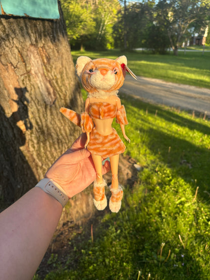 Orange Tabby Baddie Cat