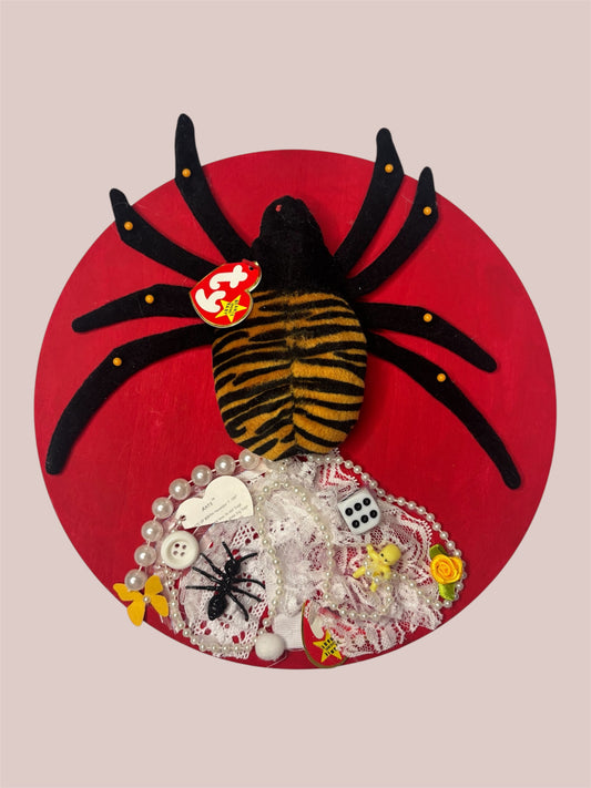 Spider dissection wall art