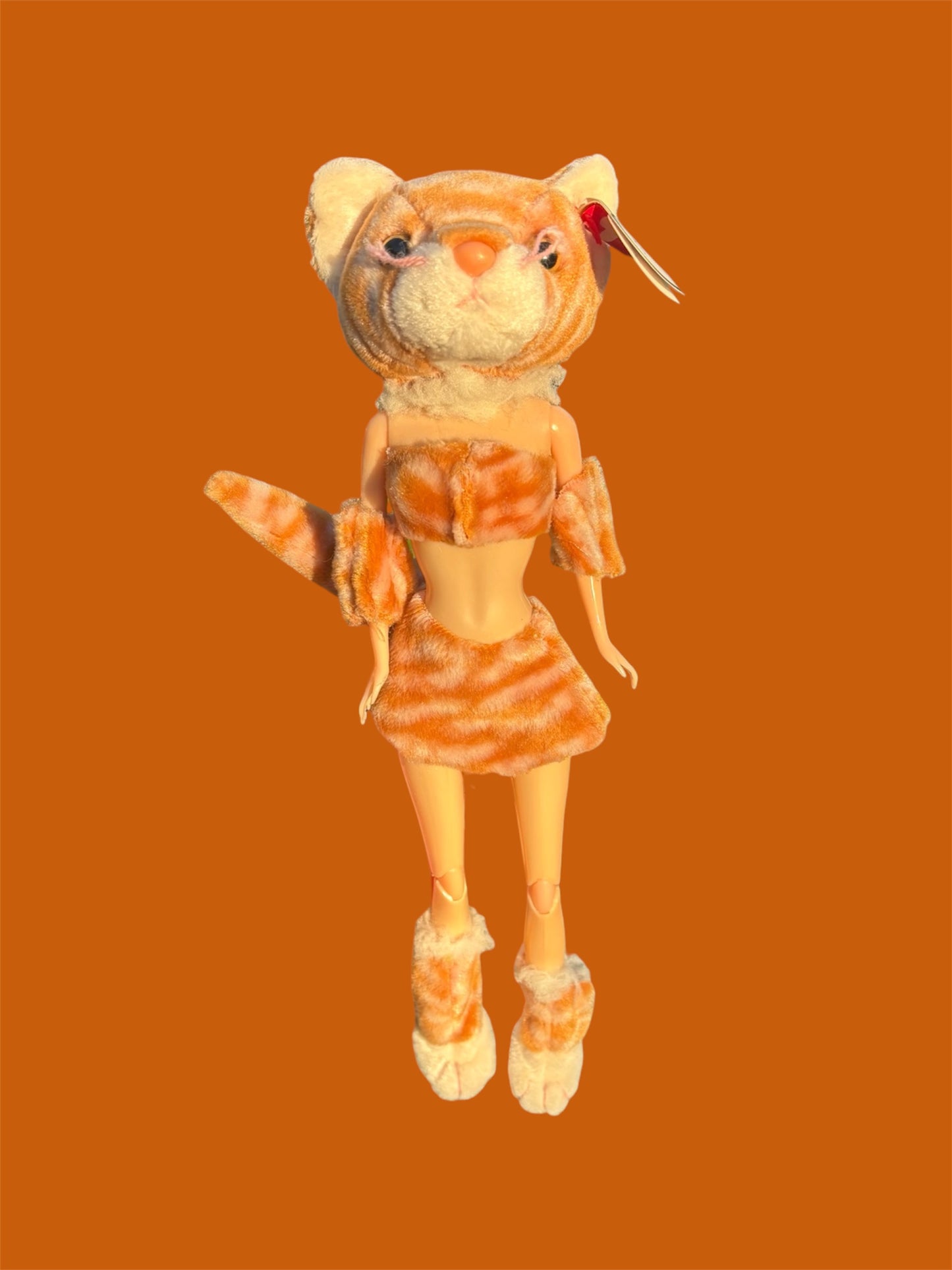 Orange Tabby Baddie Cat