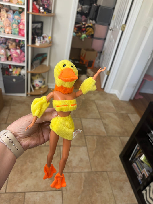 Duck Baddie Bird Doll