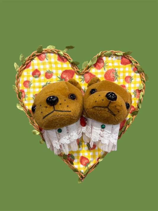 2 headed dog taxidermy