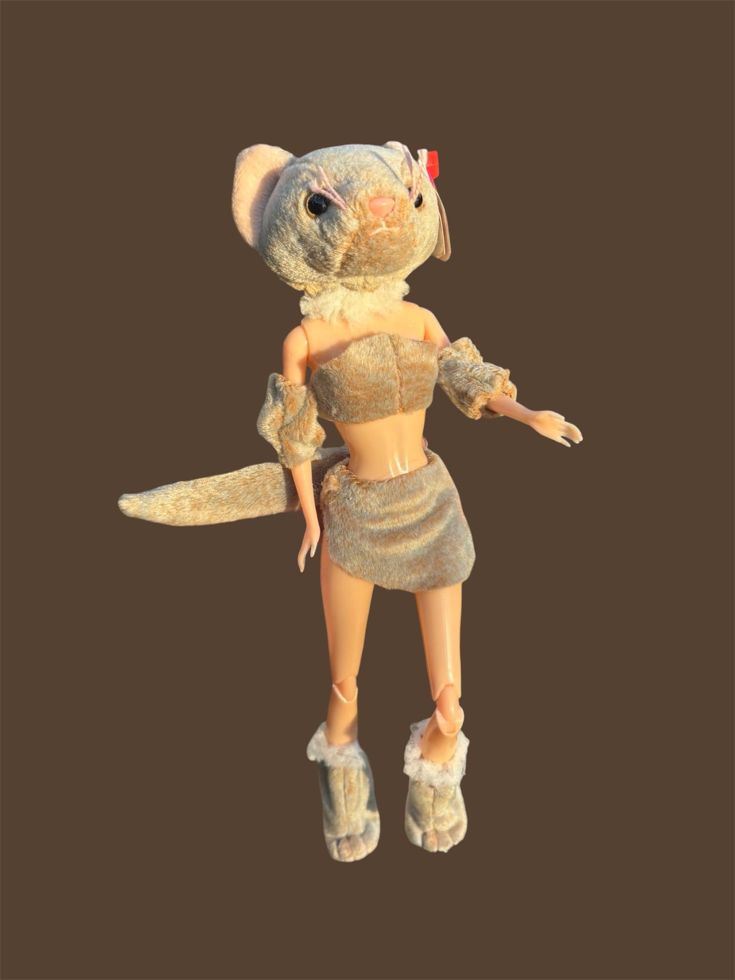 Beige Baddie Cat