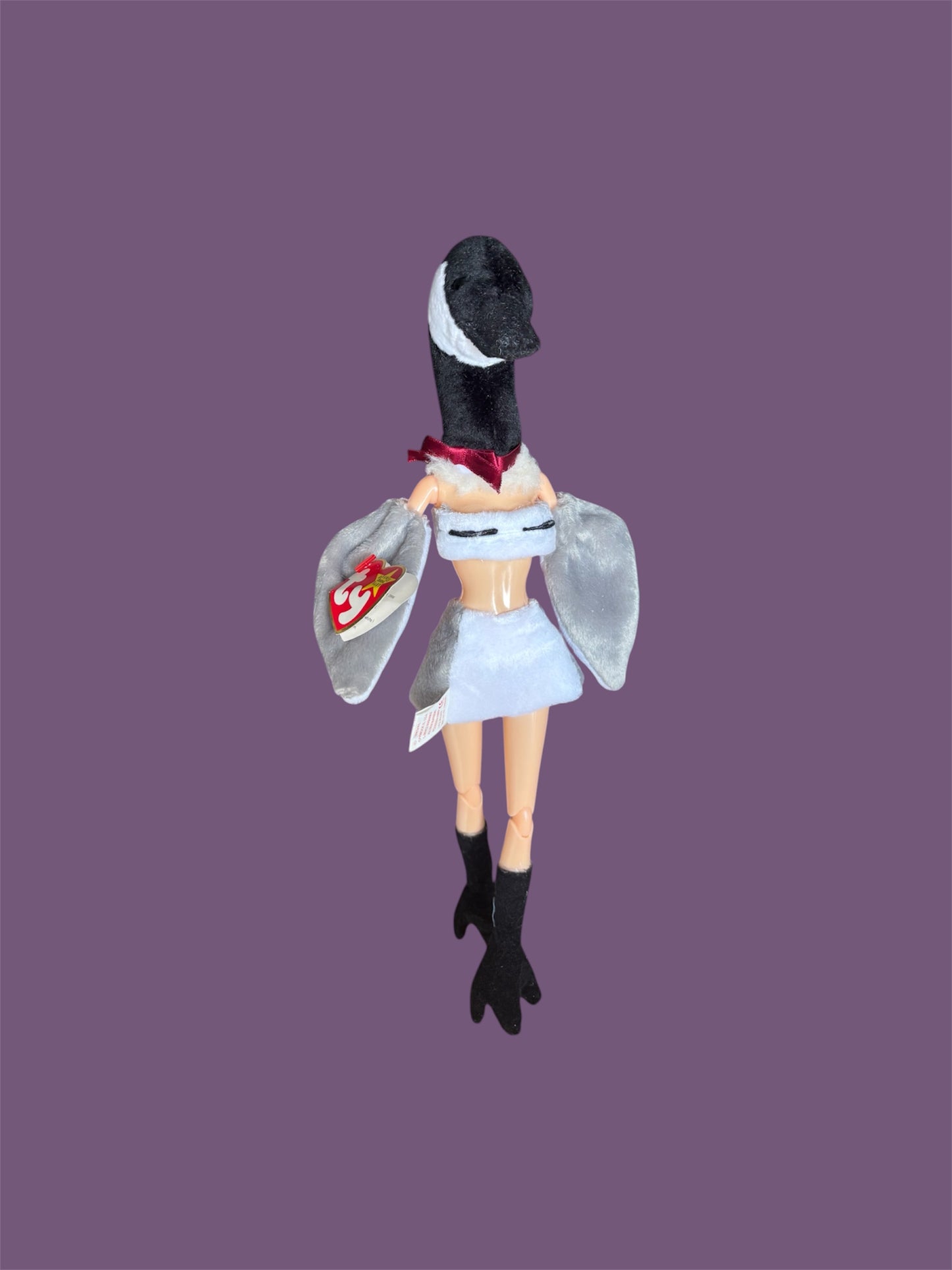 Goose Baddie Bird Doll