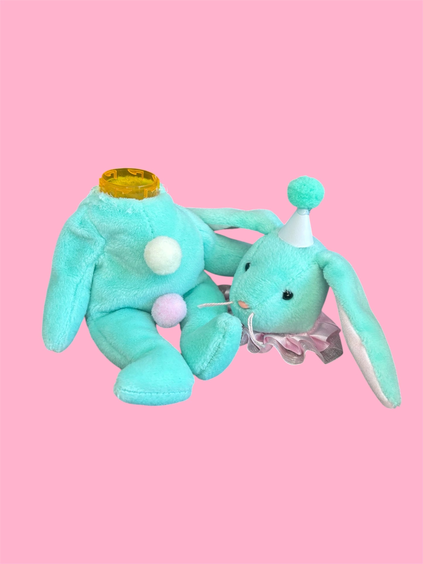 Green Bunny Pill Pal
