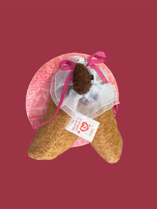 Pink Bow dog booty