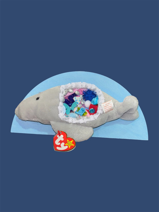 Manatee plush dissection