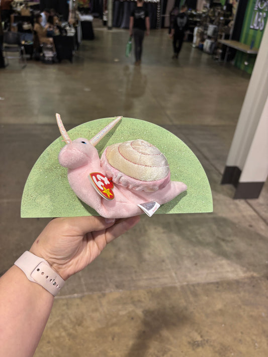 Snail plush taxidermy