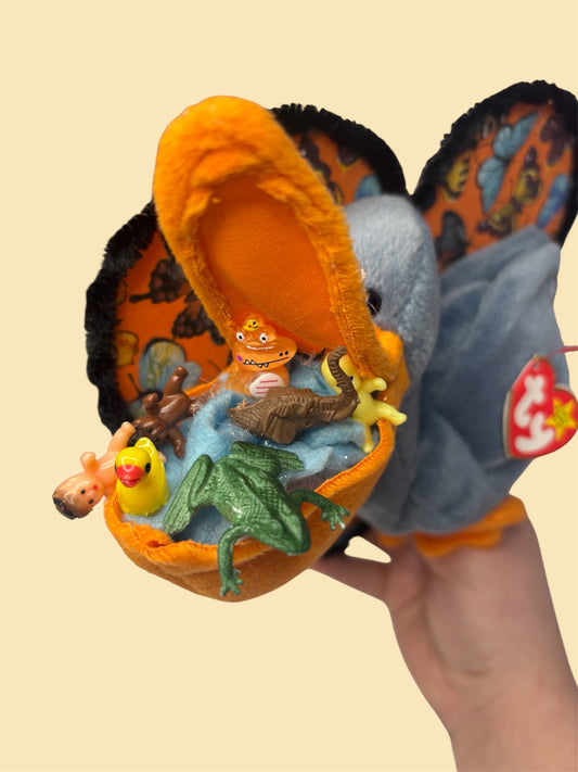 Pelican Plush Taxidermy wall hanging