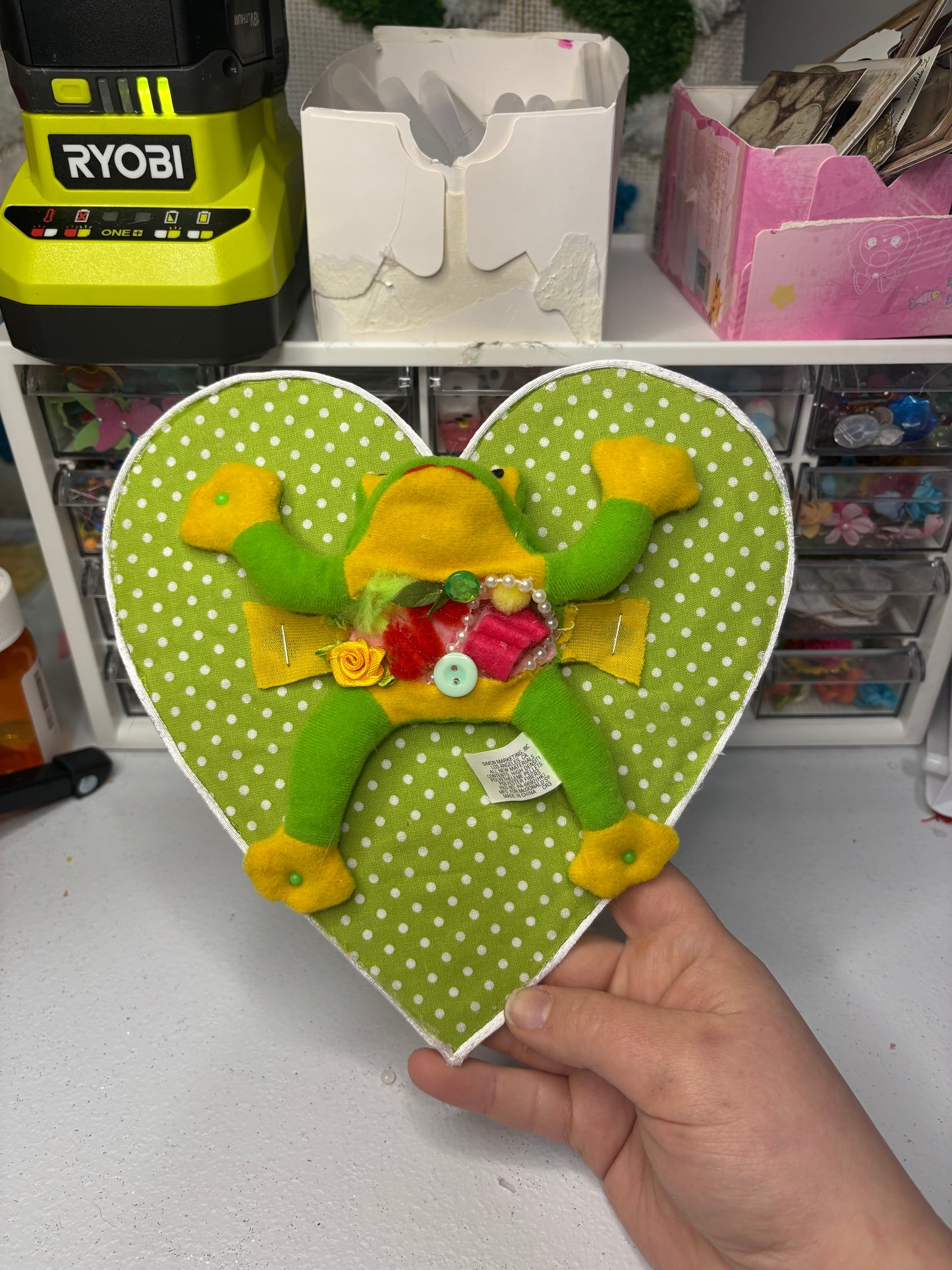 Frog Dissection wall hanging