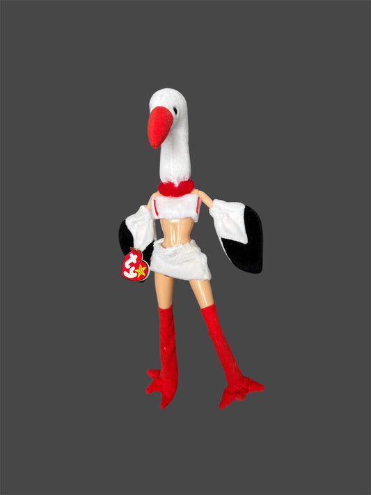 Stork Baddie Bird Doll