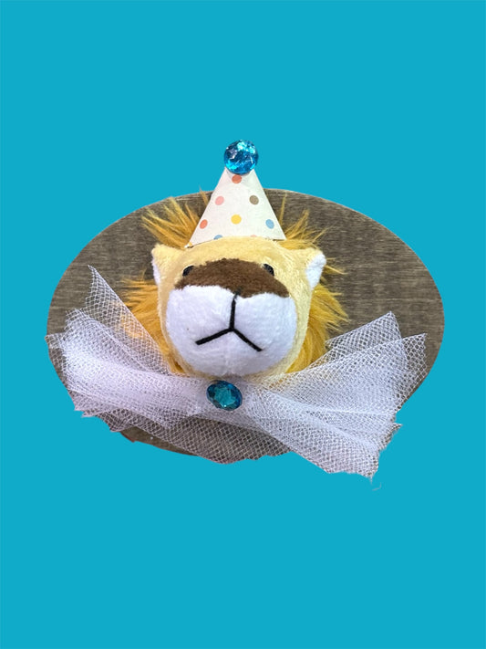 Lion mini plush taxidermy