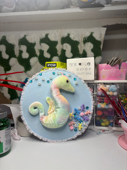 Seahorse Baby Taxidermy Wall Art