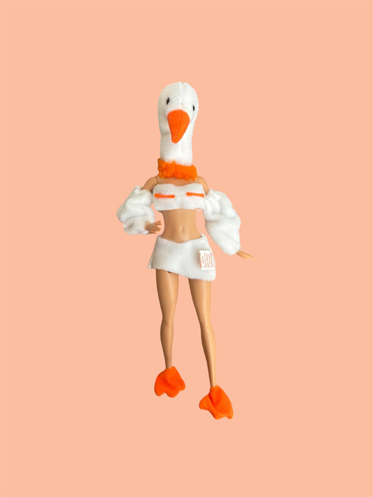 Swan Baddie Bird Doll