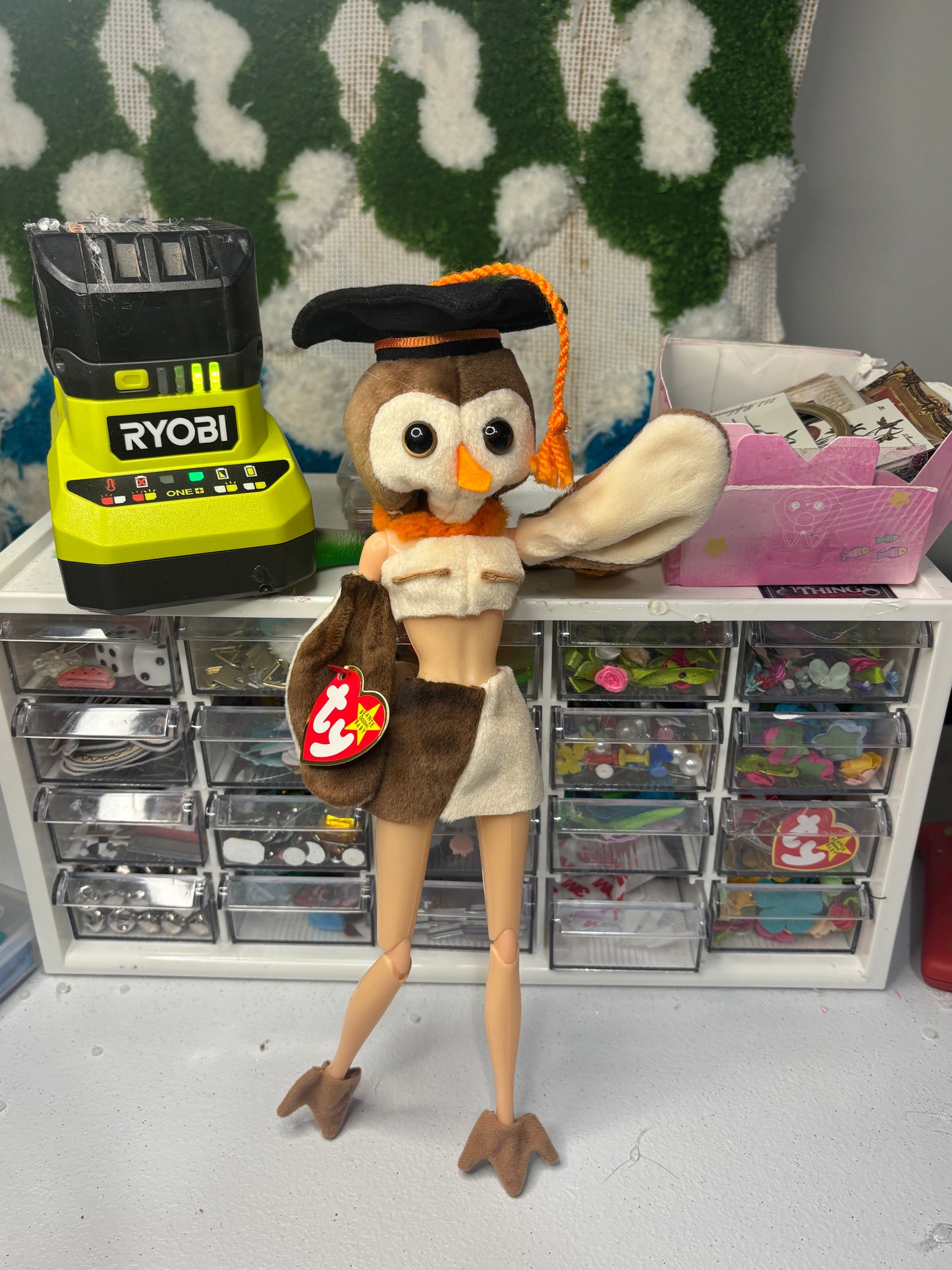 Graduation Owl Baddie Bird