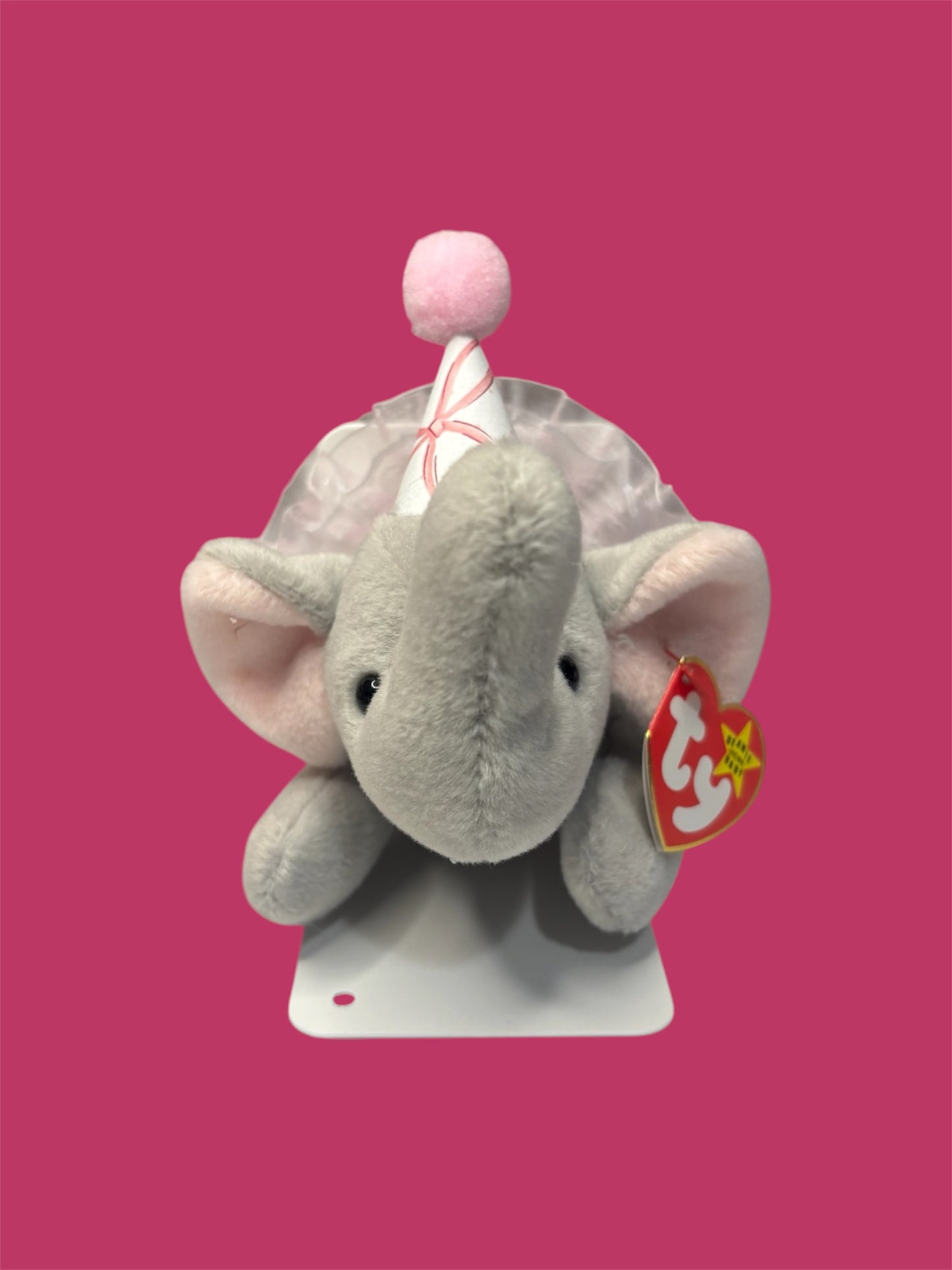 Pink Elephant Book Ends