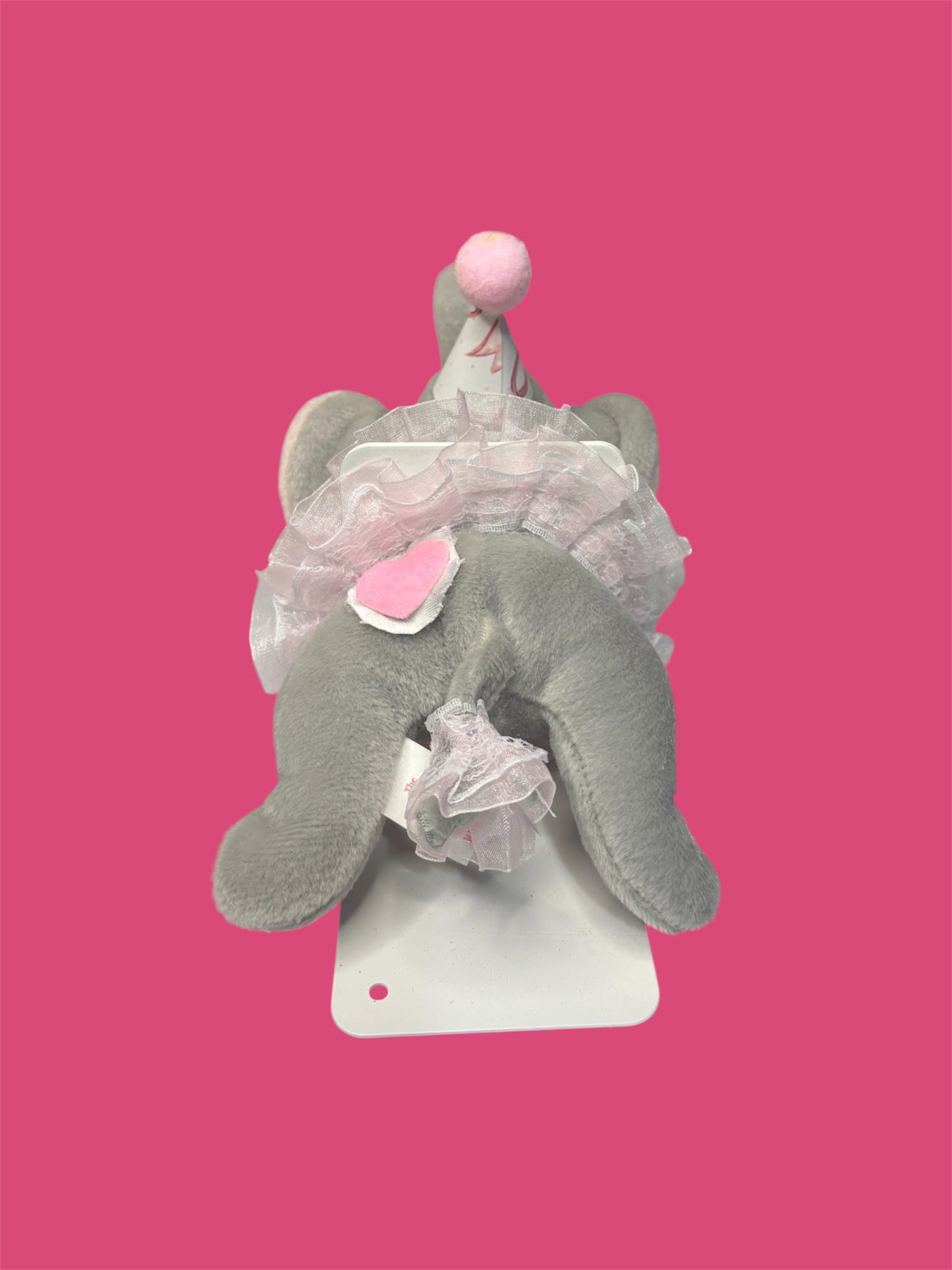 Pink Elephant Book Ends